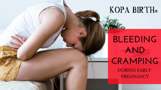 Bleeding and Cramping During Early Pregnancy