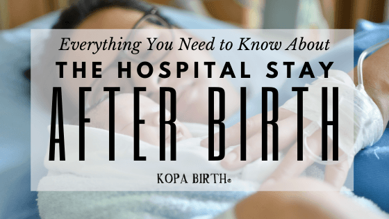 Everything you need to know about the hospital stay after birth - Image