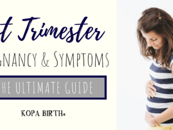 First Trimester Pregnancy & Symptoms - image