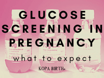 Glucose screening in pregnancy - what to expect - image