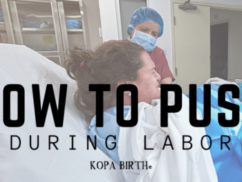 How to Push During Labor - Image
