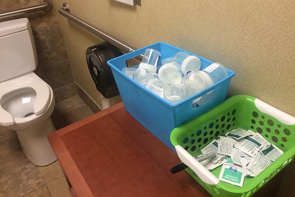 how to provide a clean catch urine sample