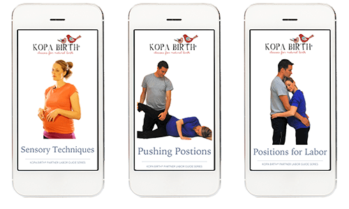Kopa Birth Plus online childbirth class Partner Labor Guides