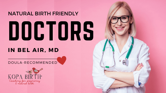 Natural Birth Friendly Doctors Bel Air MD - Image