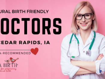 Natural Birth Friendly Doctors Cedar Rapids IA- Image