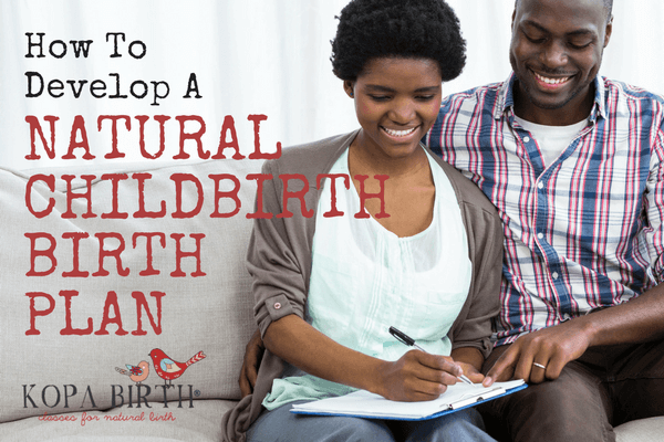 Natural Childbirth Kit - Birth Plan