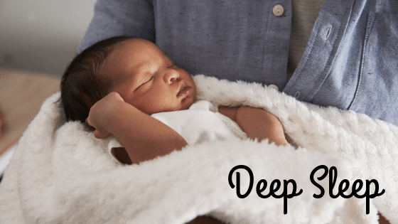 Newborn sleep schedule - deep sleep
