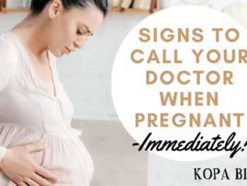 Signs to call your doctor when pregnant immediately - image