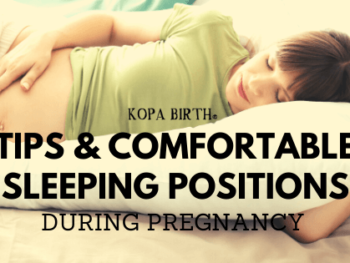 Tips & Comfortable Sleeping Positions During Pregnancy - Image