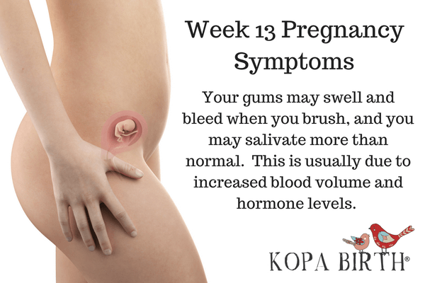 Week 13 Pregnancy Symptoms