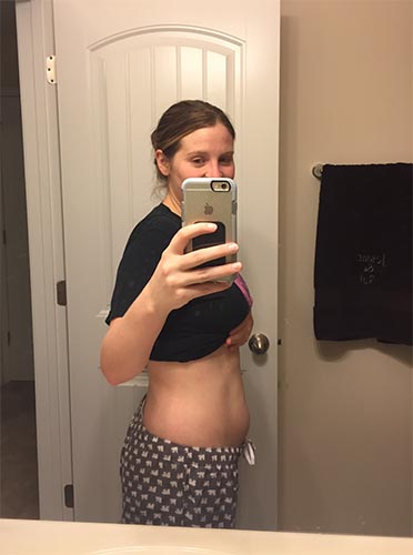 Week 17 Belly Picture