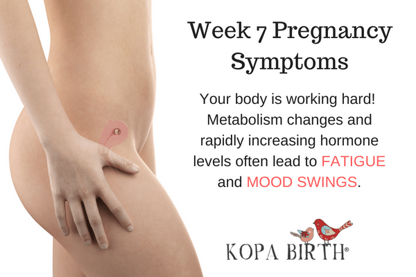 Week 7 Pregnancy Symptoms Mood Swings and Fatigue
