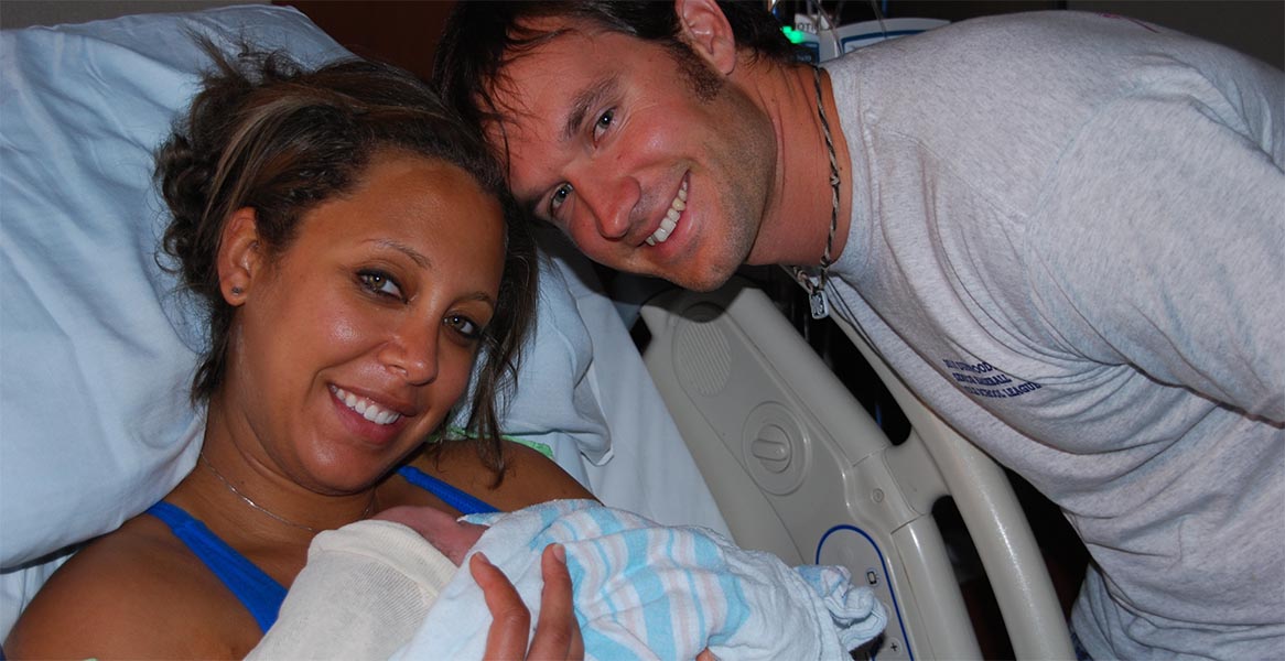 Alisha and Shawn natural childbirth with Kopa Birth online birthing classes