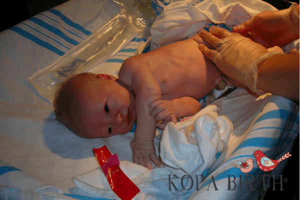 induction without epidural - baby #2