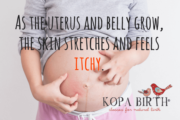 week 25 pregnancy itchy skin symptoms