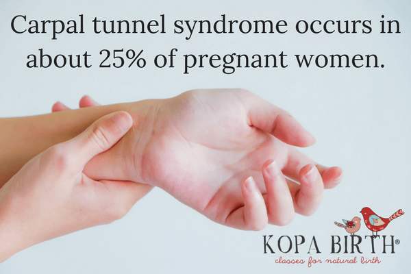 week 30 pregnancy symptoms carpal tunnel