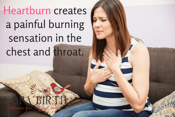 week 32 pregnancy heartburn pain