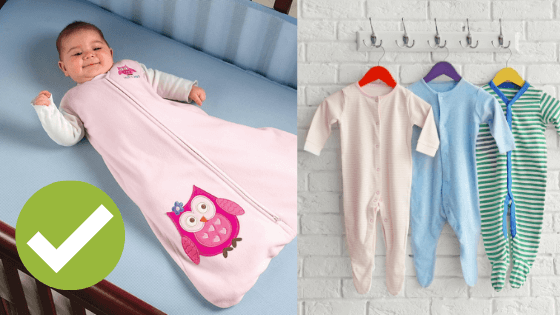 what to newborns sleep in - newborn sleep clothing dos